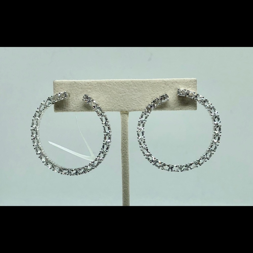 Petalite 925 Earrings - Picture 2 of 4